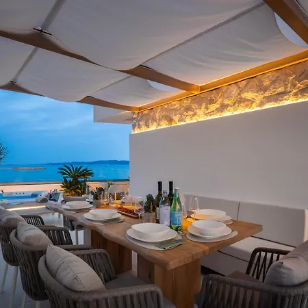 Luxury Seafront Noles With Heated Pool, Jacuzzi, Ev Near Zadar Villa *