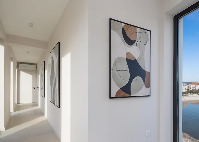 Luxury Seafront Noles With Heated Pool, Jacuzzi, Ev Near Zadar Villa Sukošan